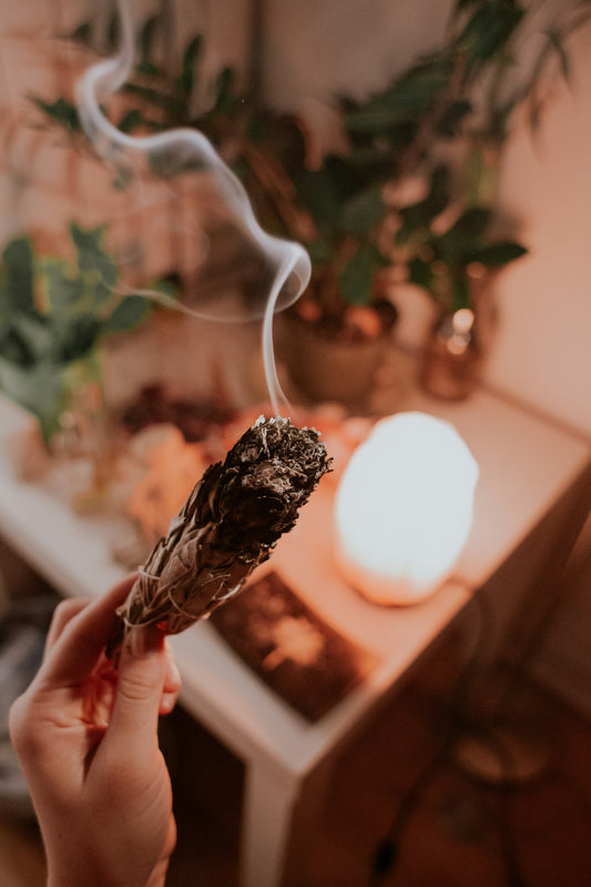 The Power of Burning Sage and Cleansing Crystals: A Guide to Energetic Purification