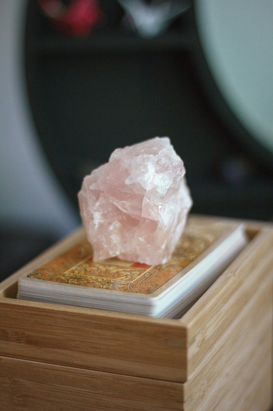 ROSE QUARTZ – love, harmony, compassion & support