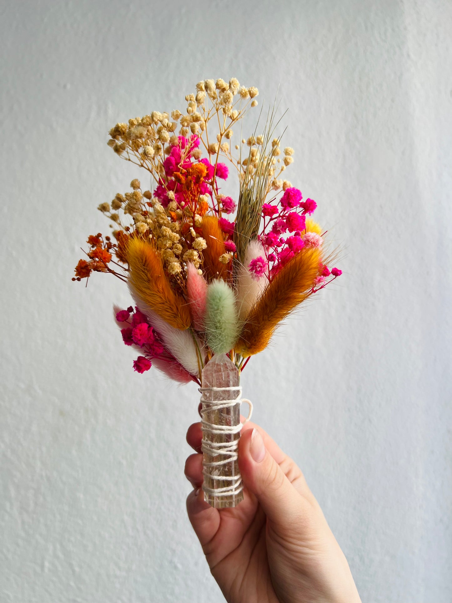 CLEAR QUARTZ CRYSTAL FLOWER BOUQUETS