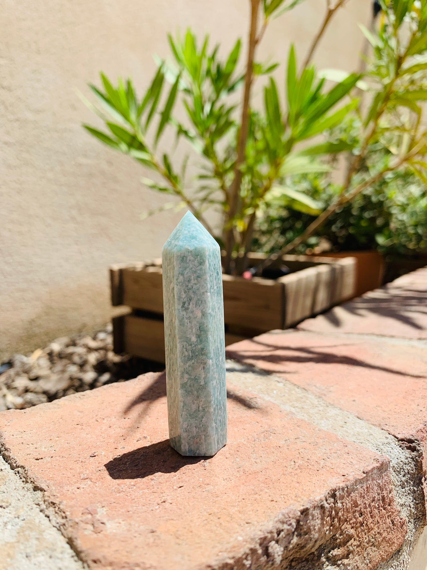 AMAZONITE CRYSTAL POINT