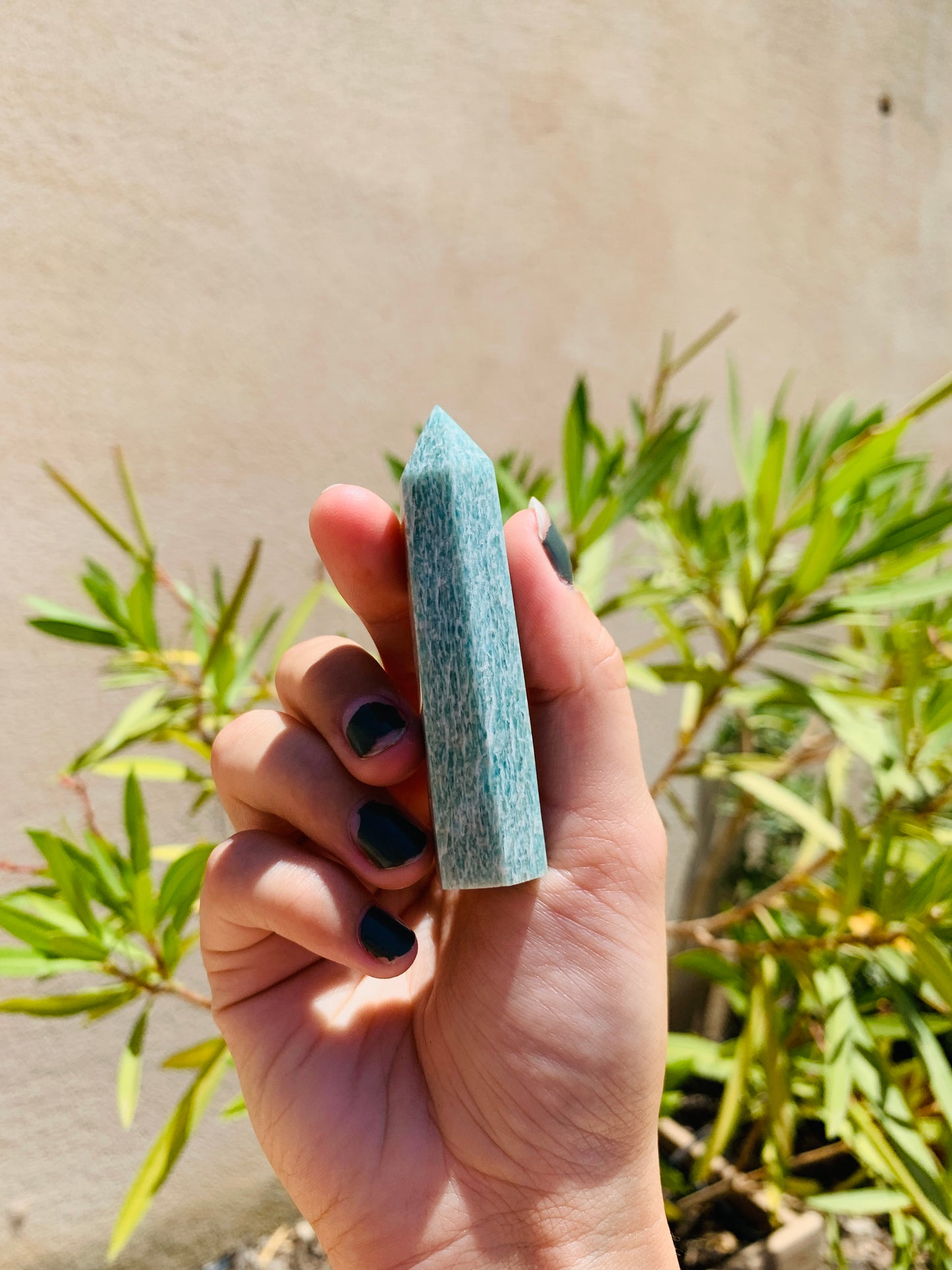 AMAZONITE CRYSTAL POINT