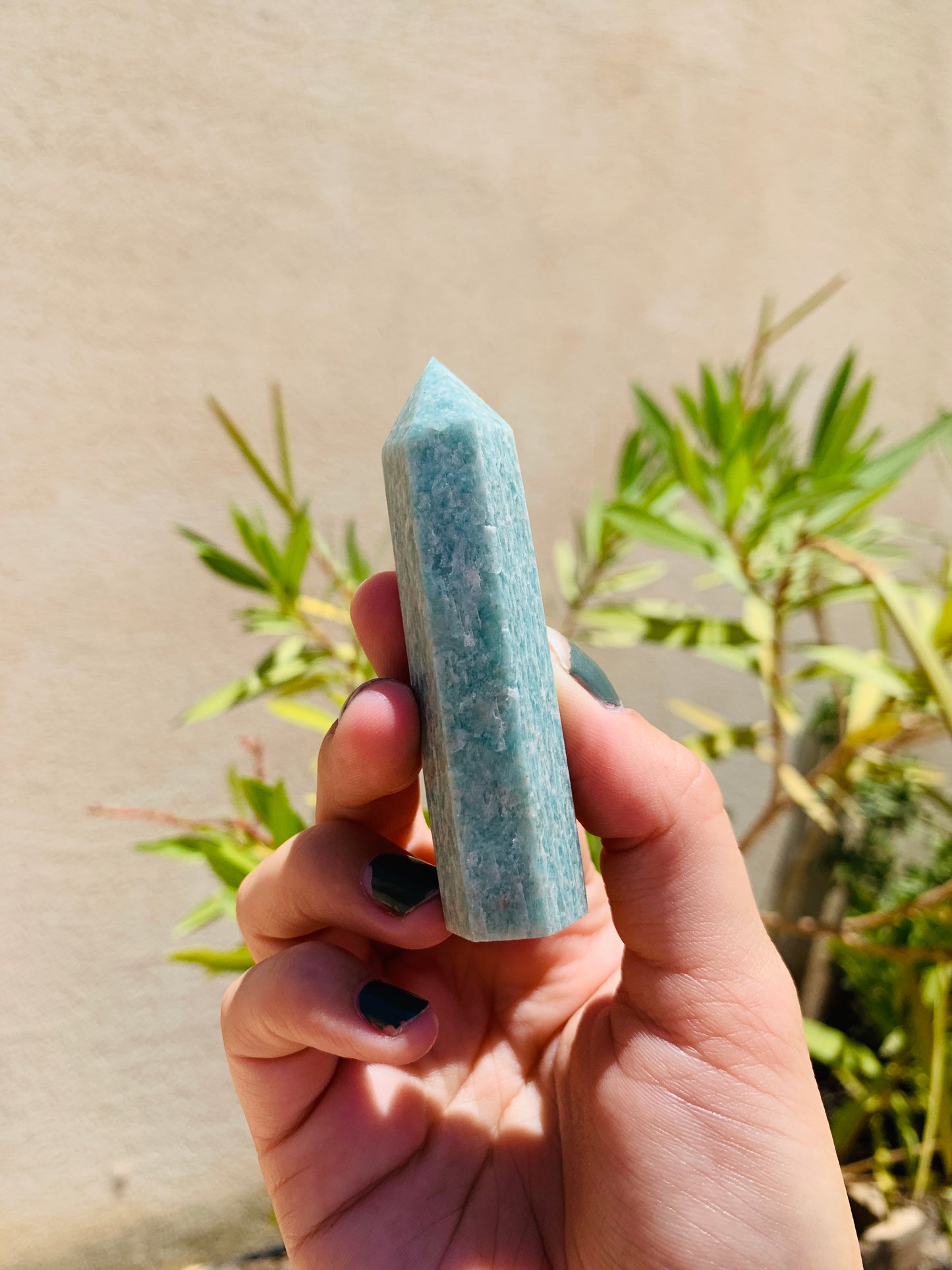 AMAZONITE CRYSTAL POINT