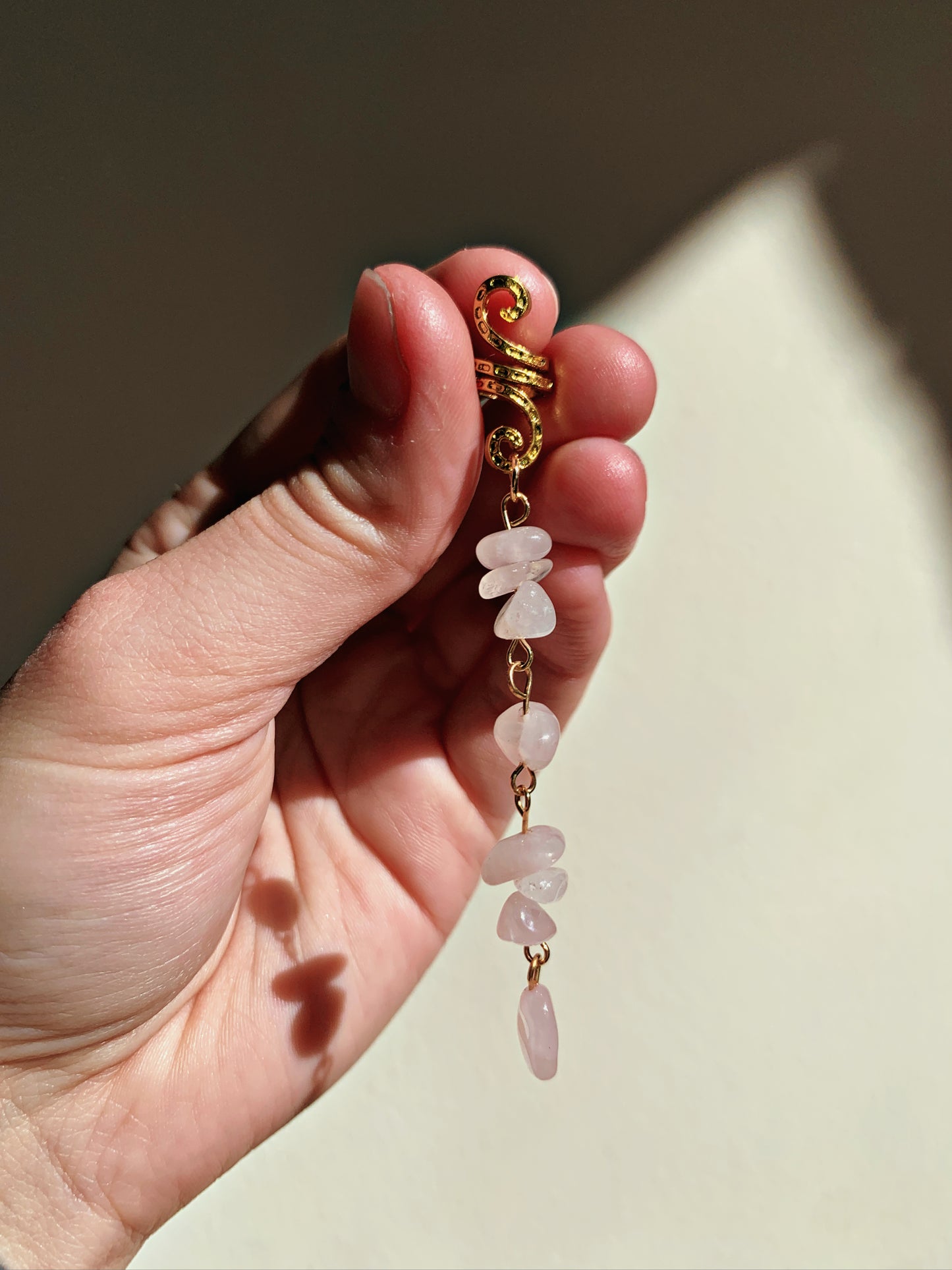 SPIRAL CRYSTAL CHARMS FOR HAIR