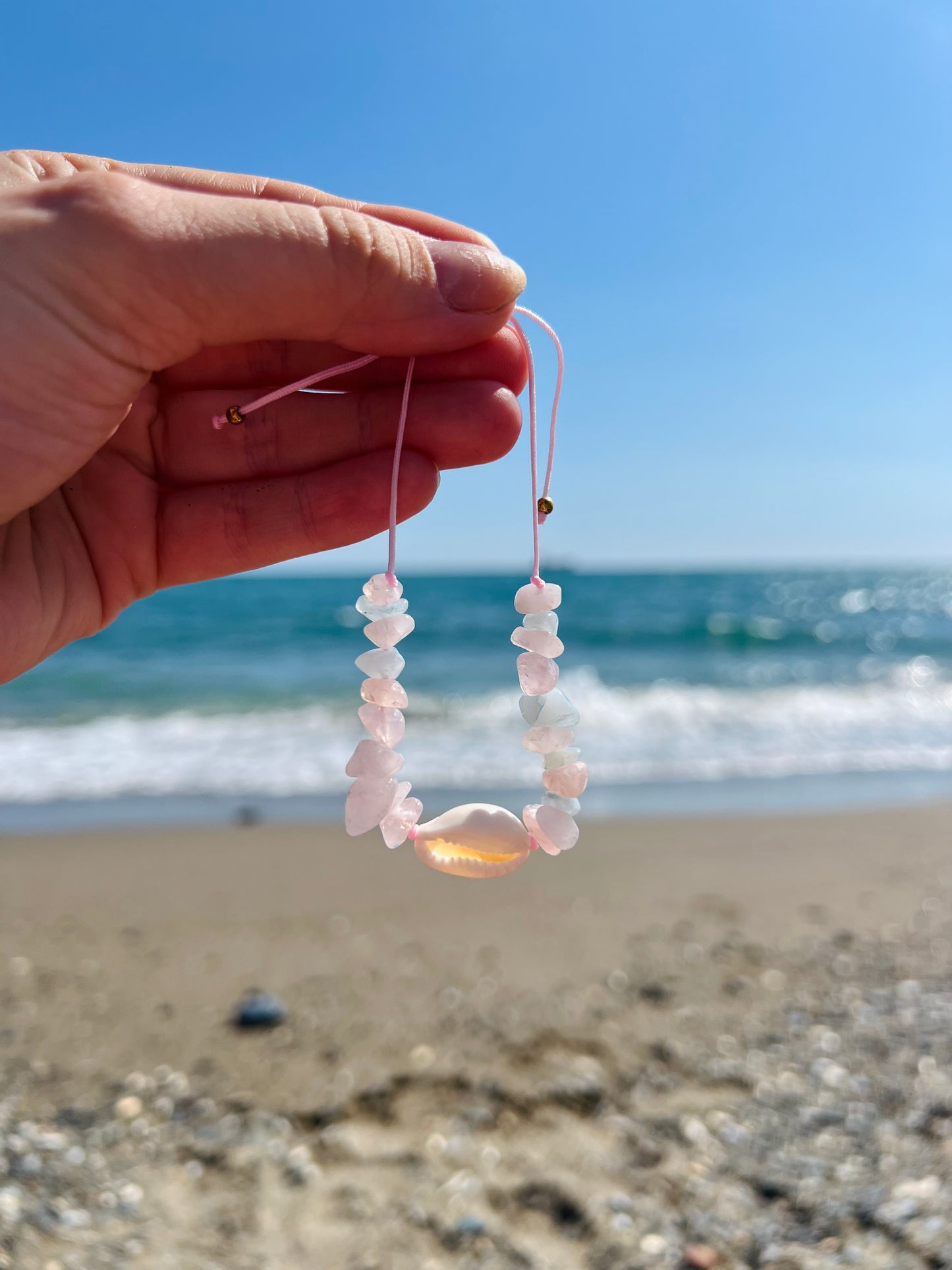 CRYSTAL SHELL BRACELETS | ANKLETS