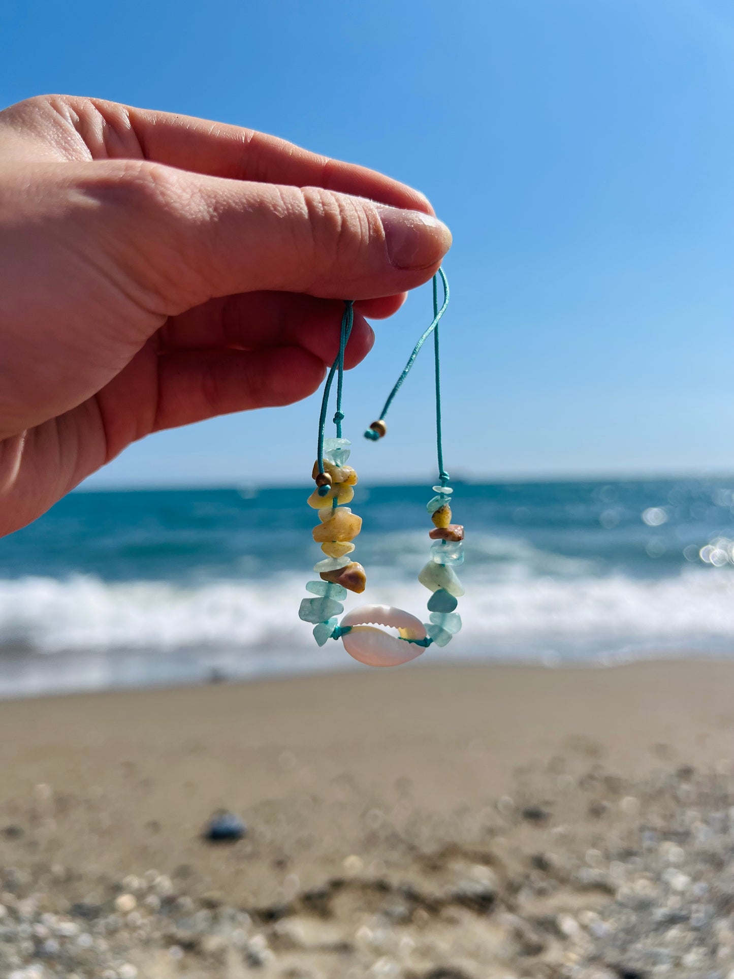 CRYSTAL SHELL BRACELETS | ANKLETS