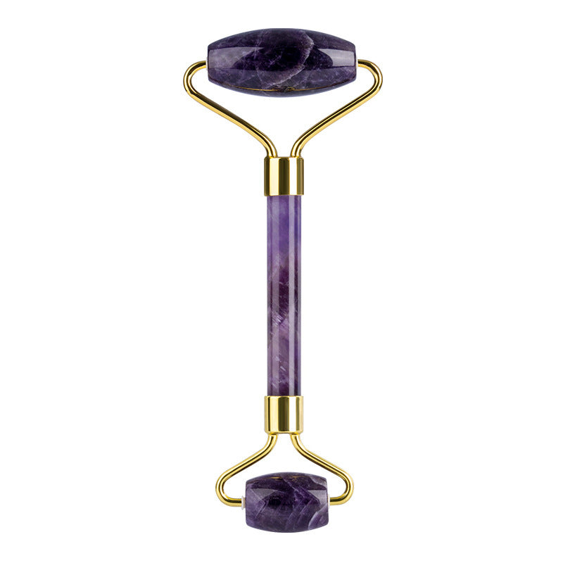 Amethyst Facial Roller For Lymphatic Drainage & Skincare