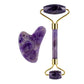 Amethyst Facial Roller For Lymphatic Drainage & Skincare