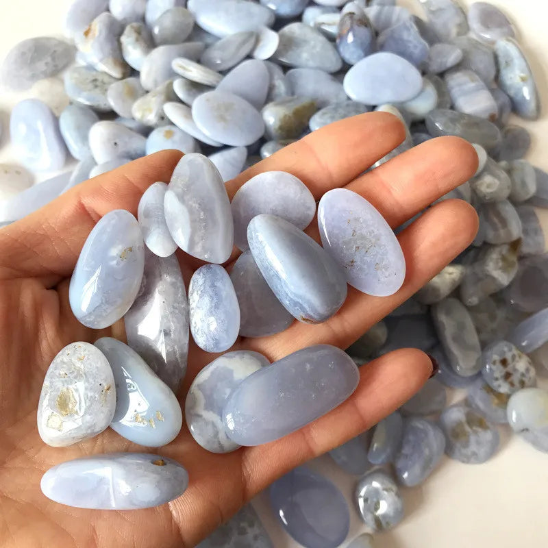 BLUE LACE AGATE CRYSTALS