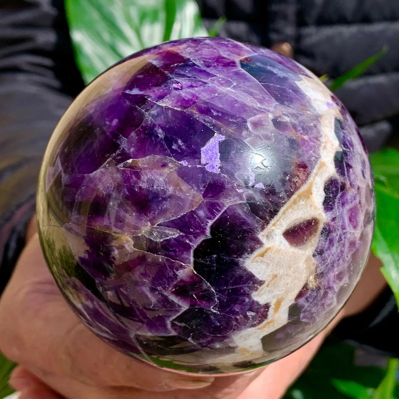 Beautiful Dream Amethyst Crystal Spheres