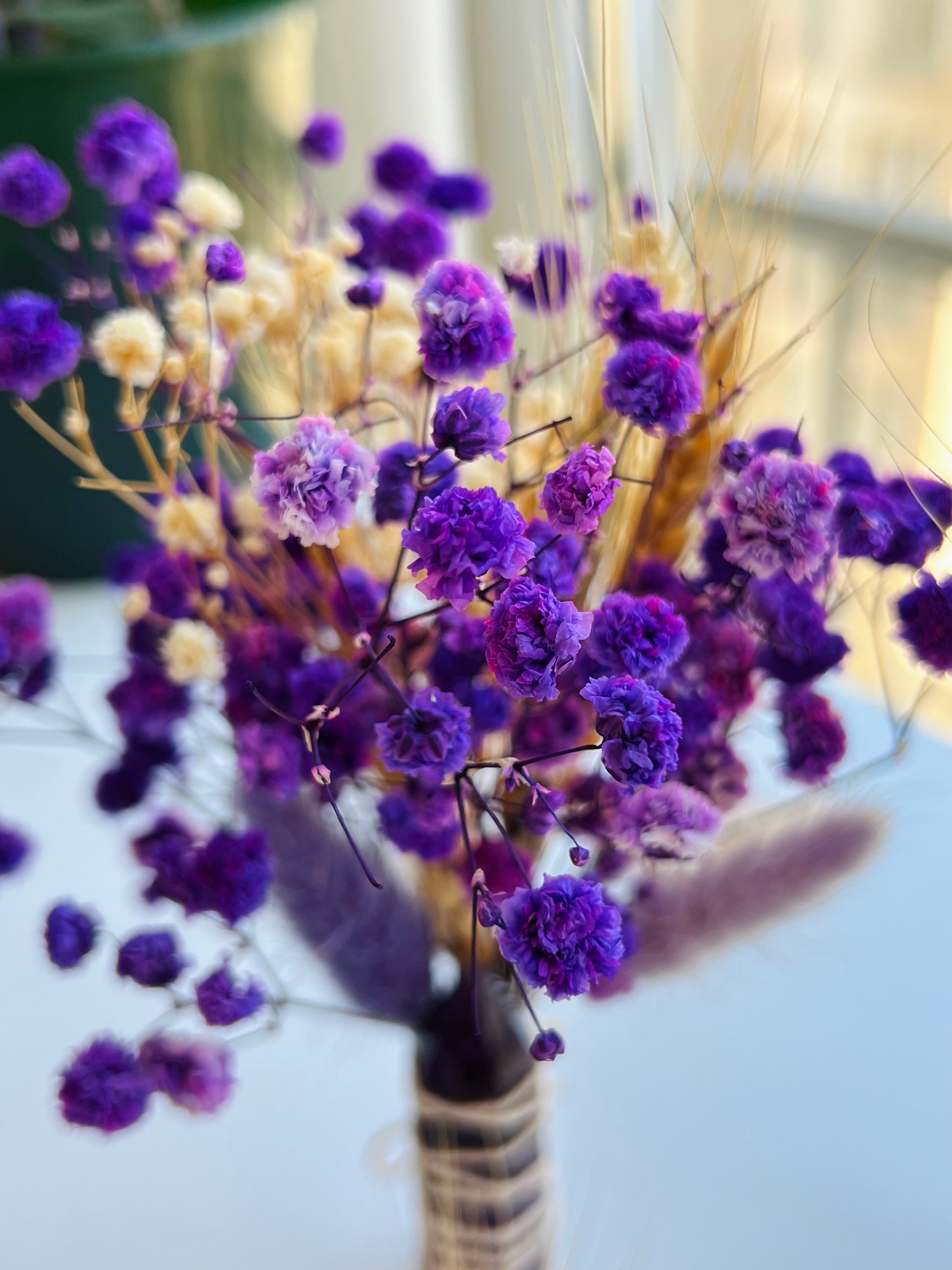 AMETHYST CRYSTAL FLOWER BOUQUETS