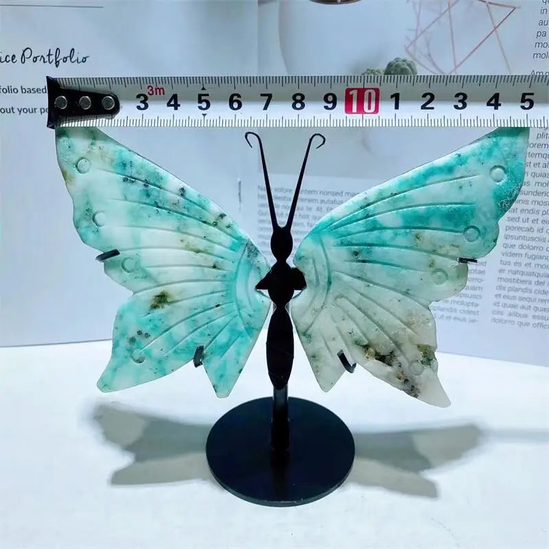 CHRYSOCOLLA BUTTERFLY CRYSTAL WINGS