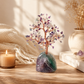 Natural Crystal Fortune Tree Ornament