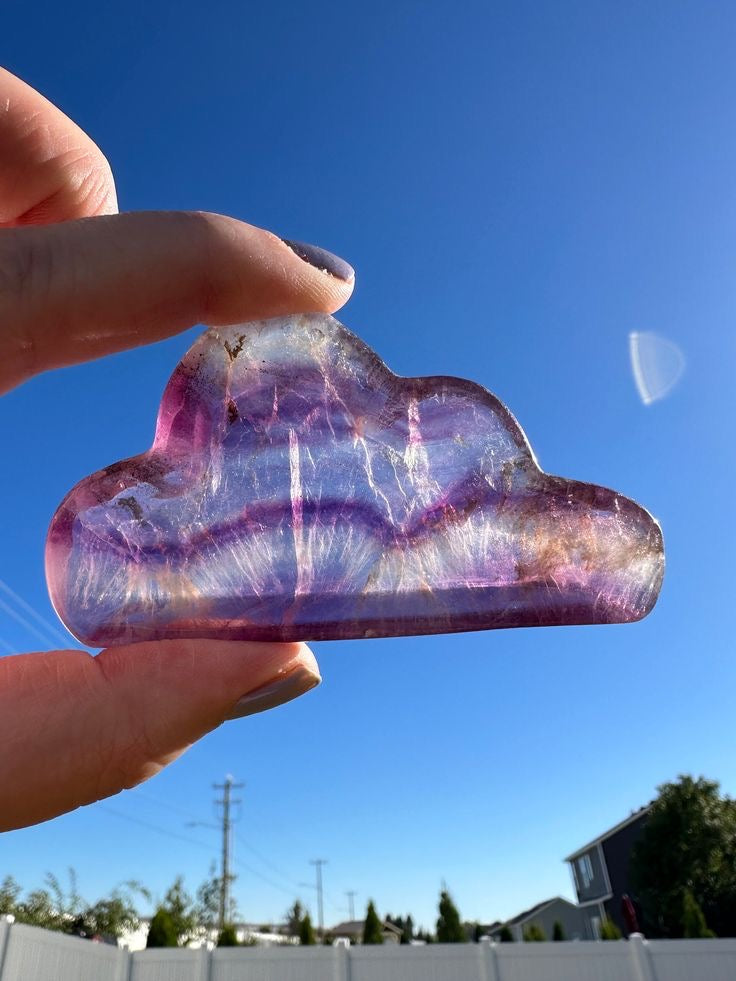 RAINBOW FLUORITE CLOUD