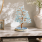Natural Agate Crystal Tree Decorative Gemstone Art for Home