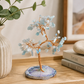 Sparkling Aquamarine Fortune Tree