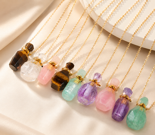 Crystal Inspired Fragrance Necklace