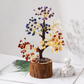 Crystal Tree Ornament Rainbow
