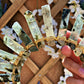 PREHNITE GODDESS CRYSTAL CROWN