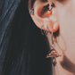 GOLD MUSHROOM EARRINGS