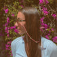 BEADED FLOWER SUNGLASSES & FACE MASK LANYARDS