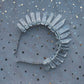 CLEAR QUARTZ SILVER GODDESS CRYSTAL CROWN