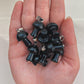 BLACK OBSIDIAN MUSHROOM NECKLACE